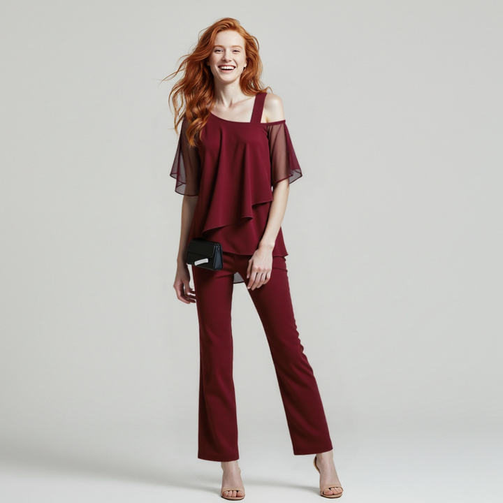 Caoimhe - Off-Shoulder Jumpsuit
