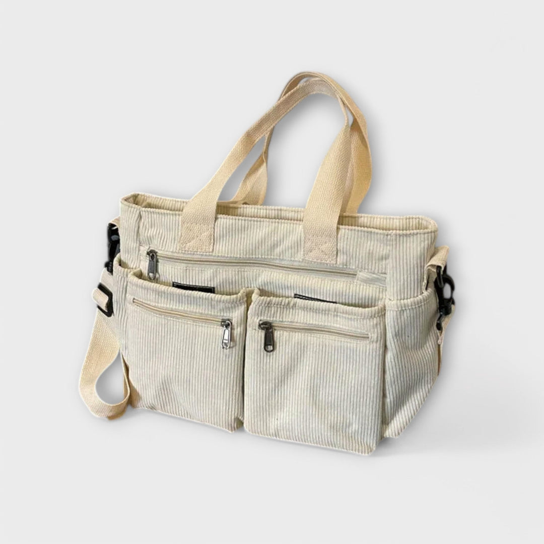 Eimear - Corduroy Multi-Pocket Bag
