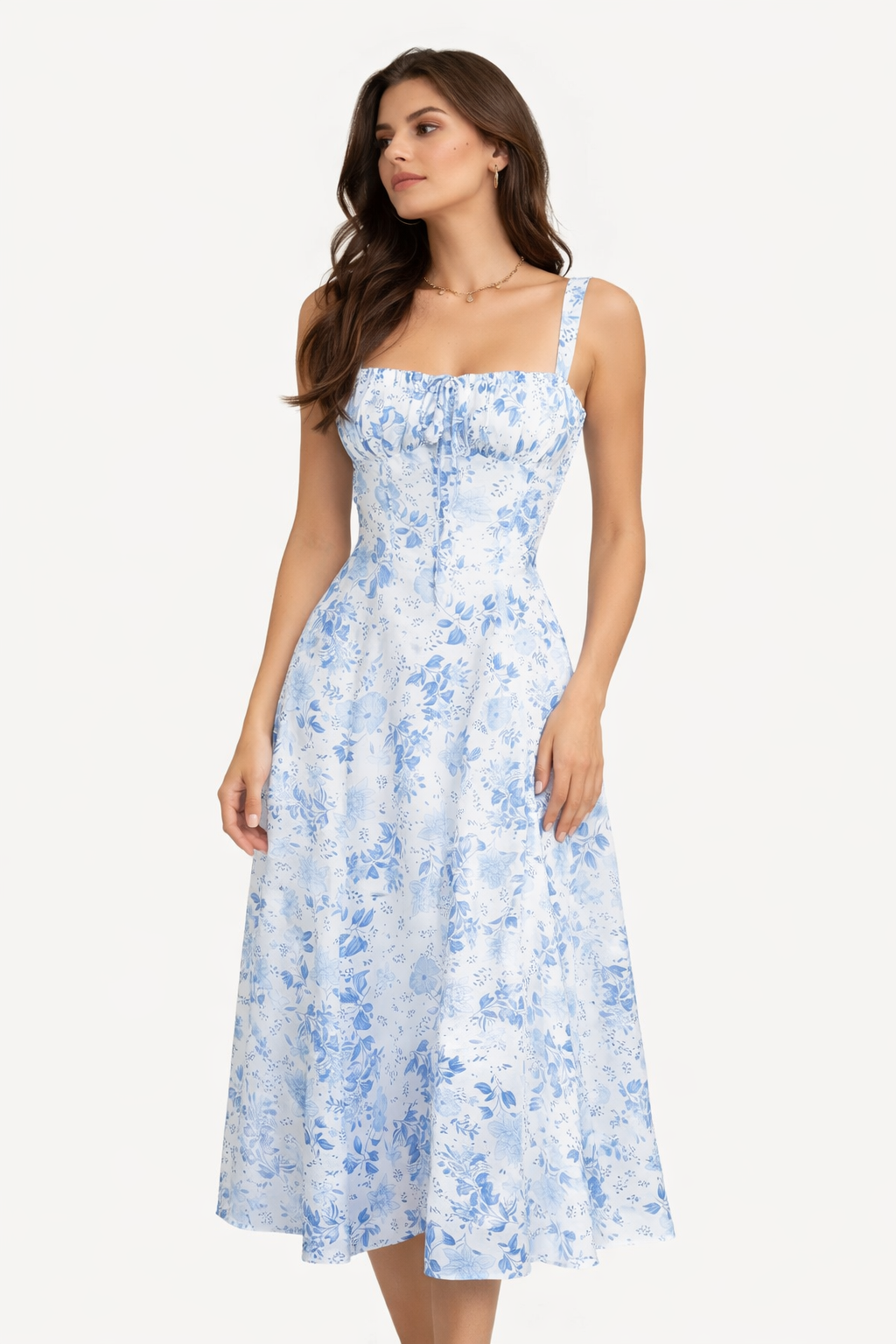 Floraidh | Floral Midi Dress