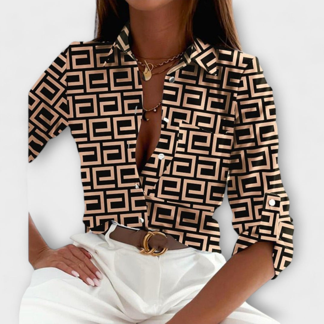 Eimear - Classic Collar Blouse