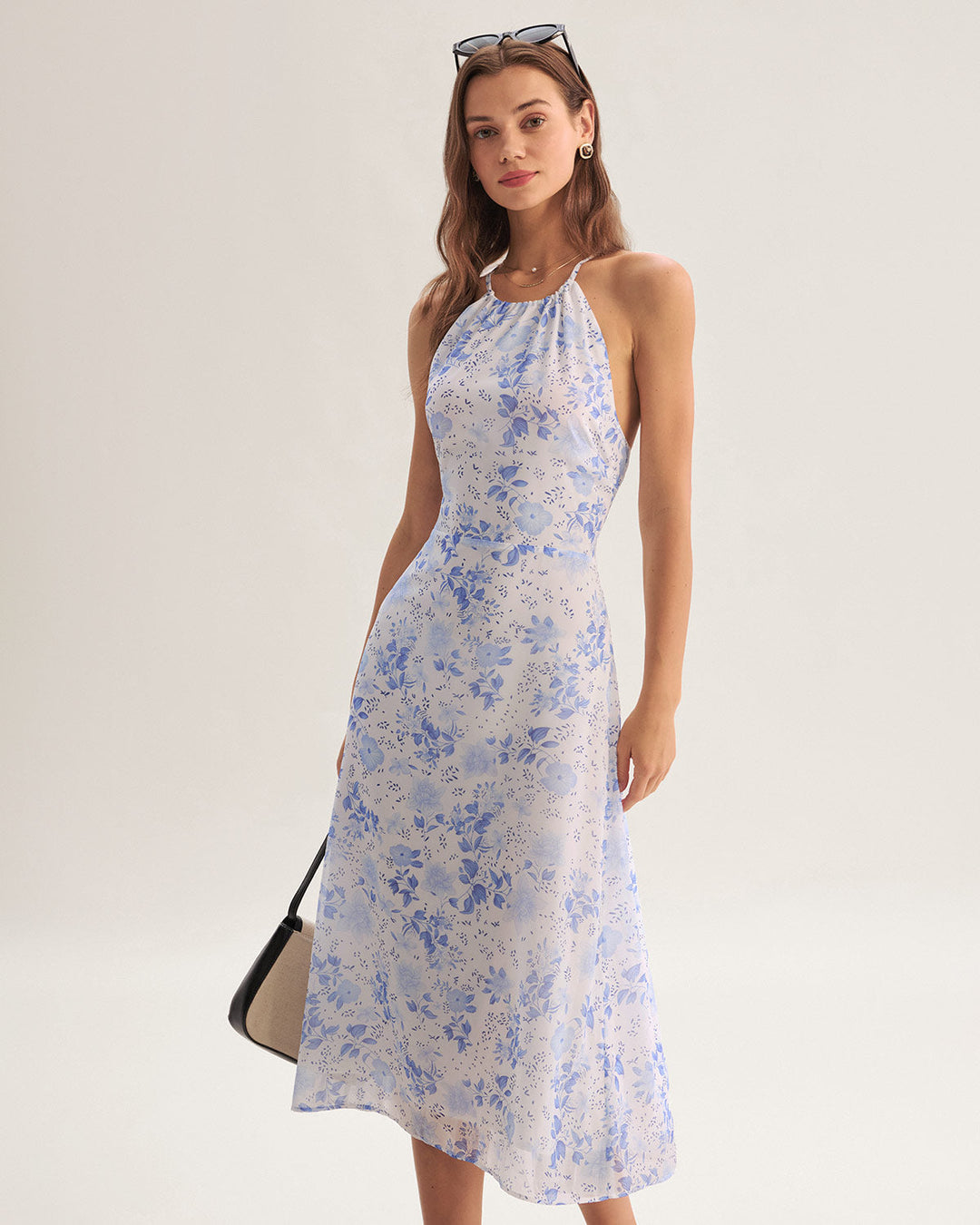 Eabha - Floral Midi Dress