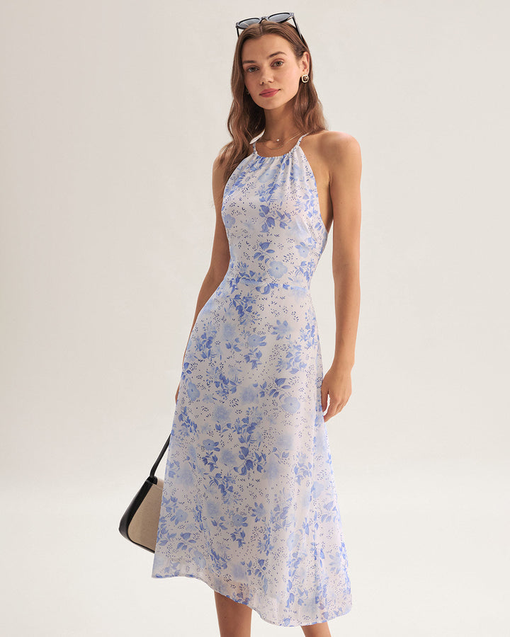 Eabha - Floral Midi Dress