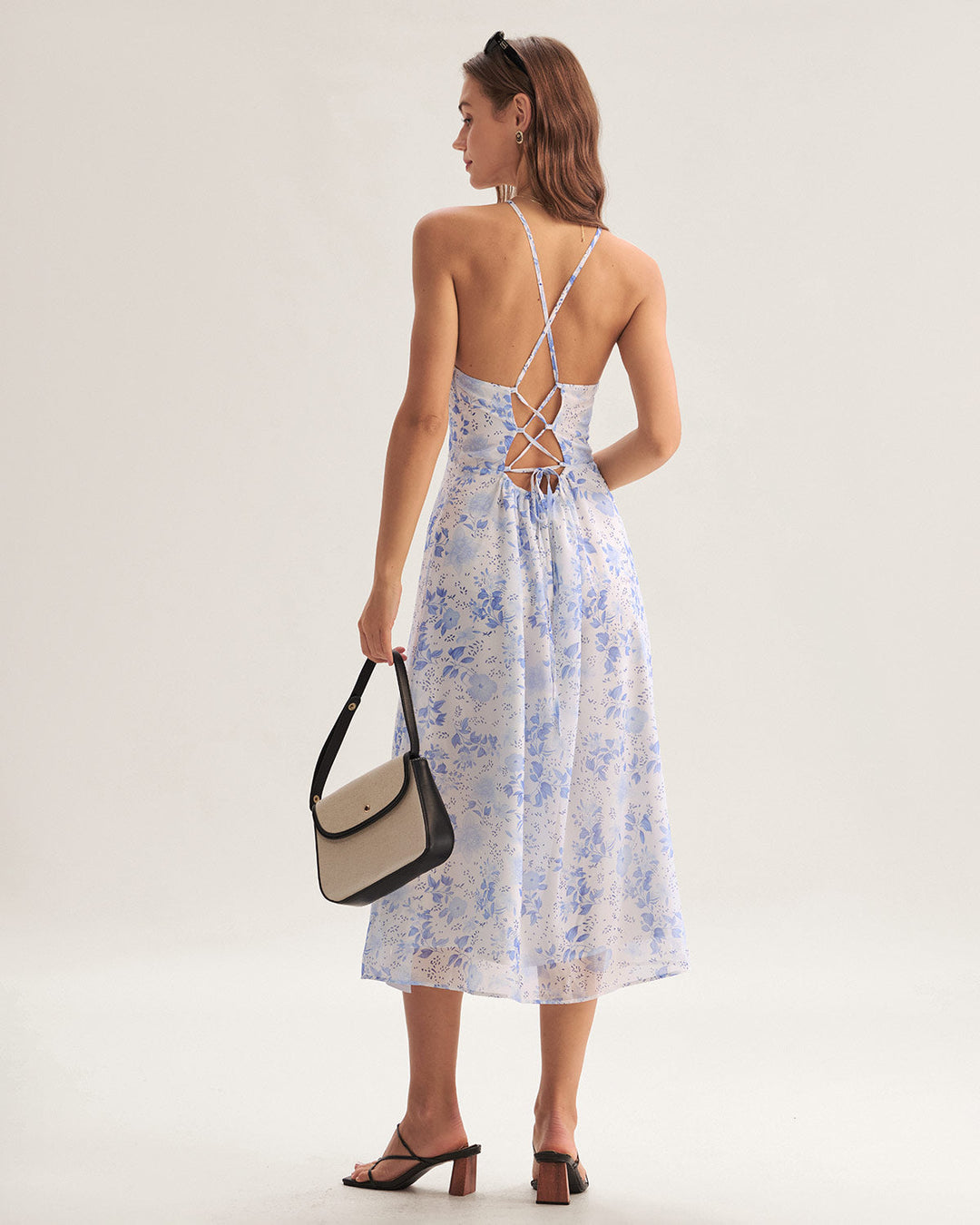 Eabha - Floral Midi Dress