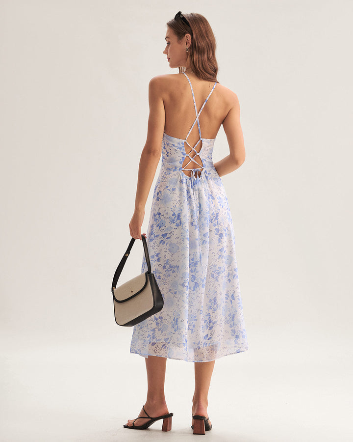 Eabha - Floral Midi Dress