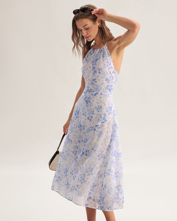 Eabha - Floral Midi Dress