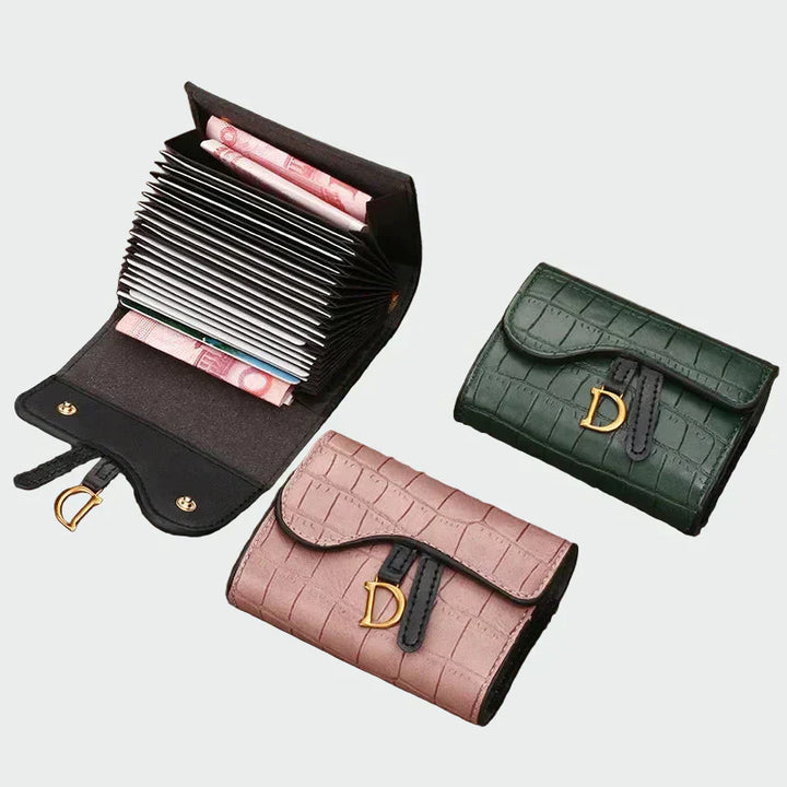 Bronagh - Embossed Leather Wallet